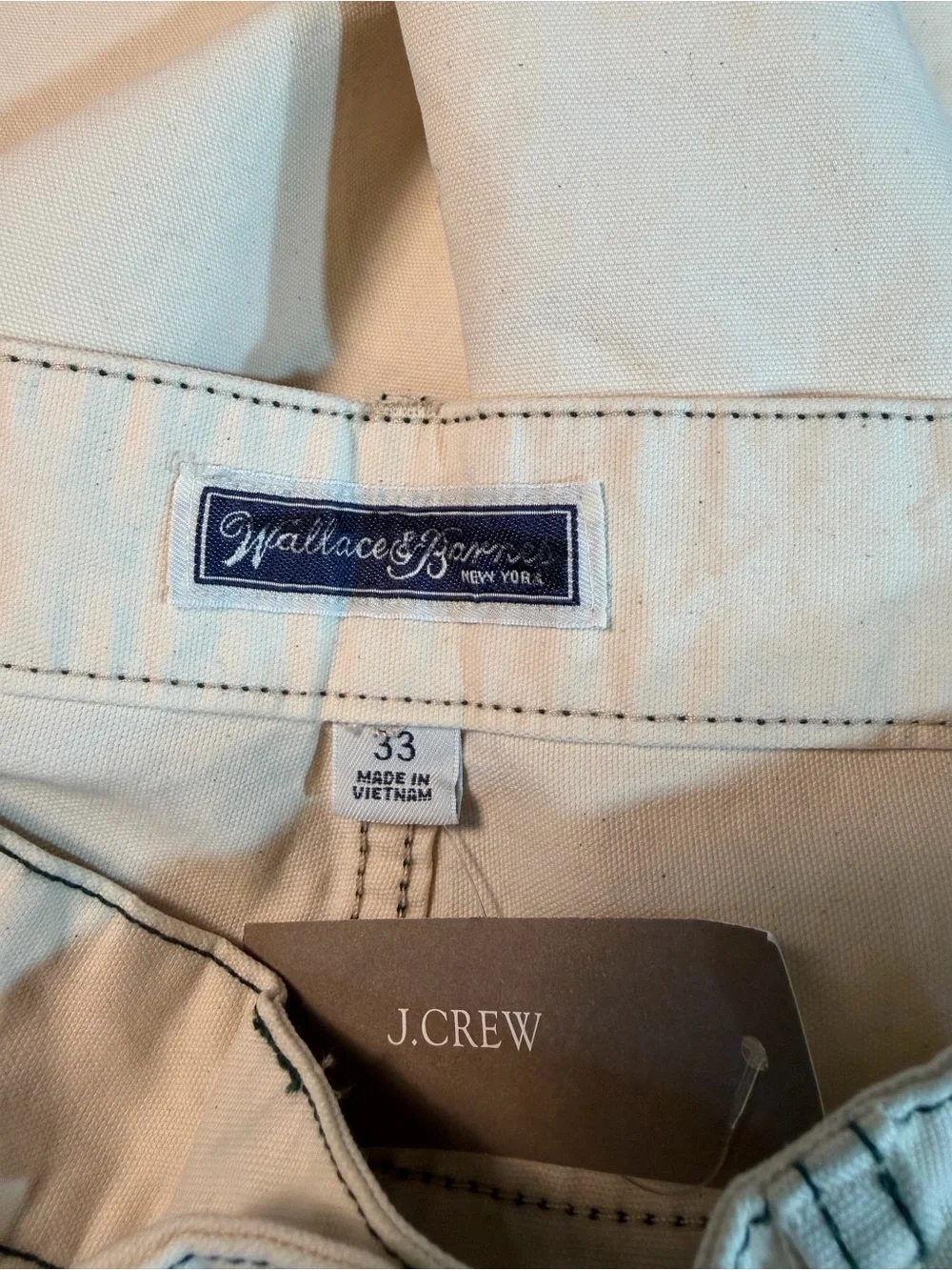 J.Crew Wallace & Barnes carpenter pant in seeded canvas